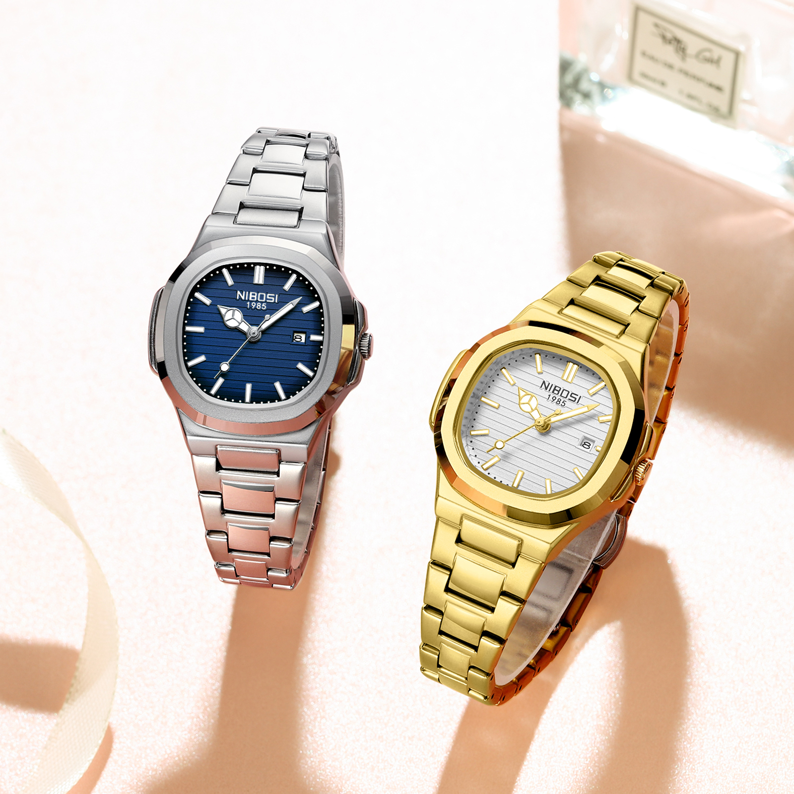 Nibosi Astronaut Ladies Silver Blue - 6