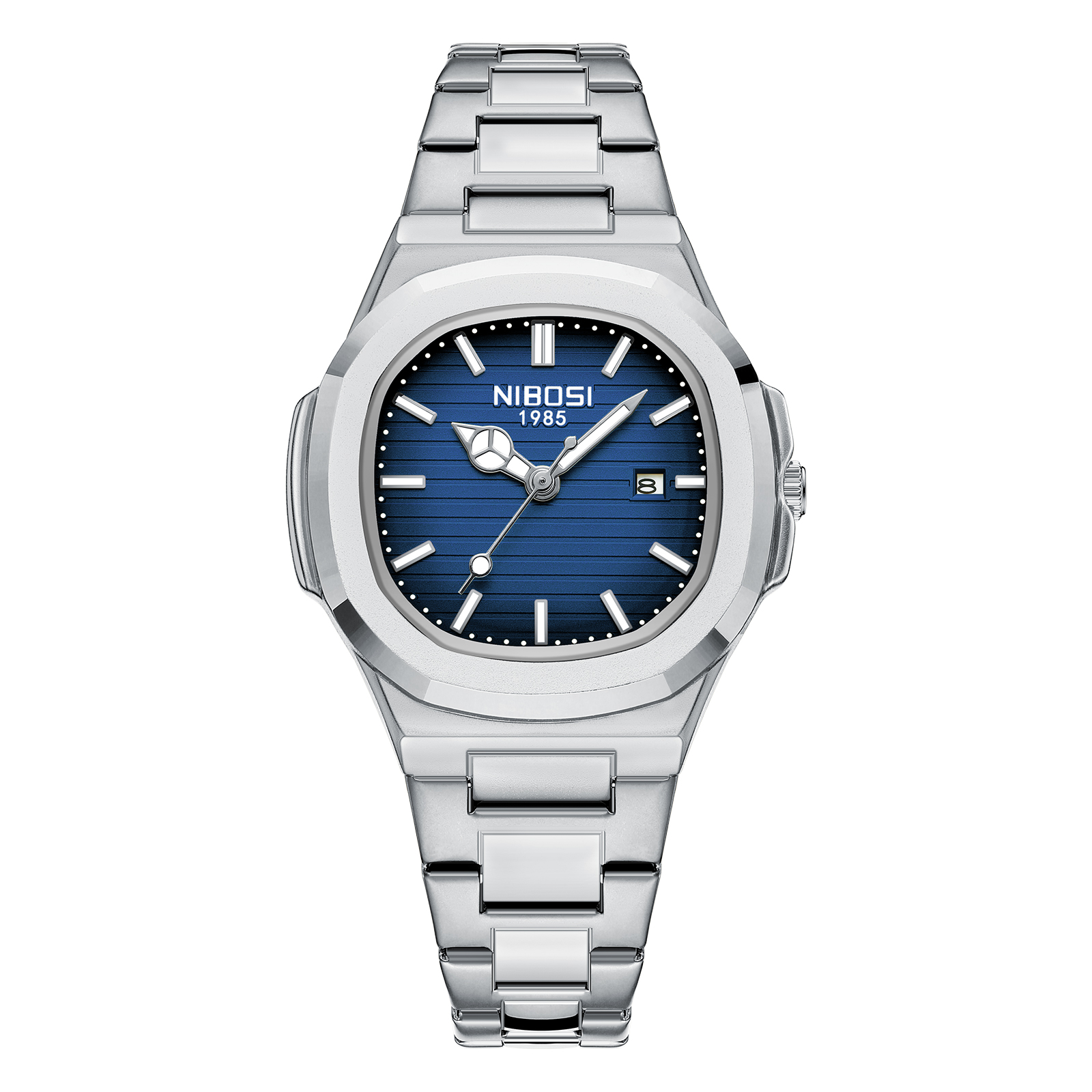 Nibosi Astronaut Ladies Silver Blue