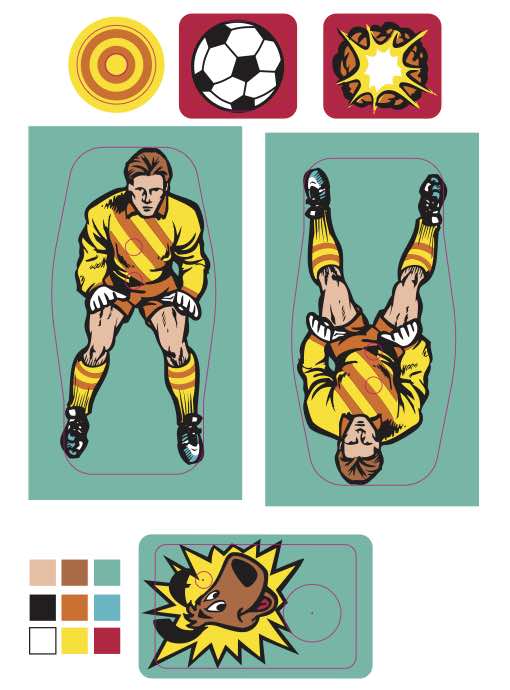 World cup soccer 94 Decal SET