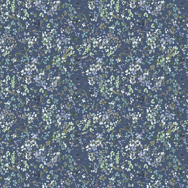 Blue Thistle - Floret (30 x 110 cm)