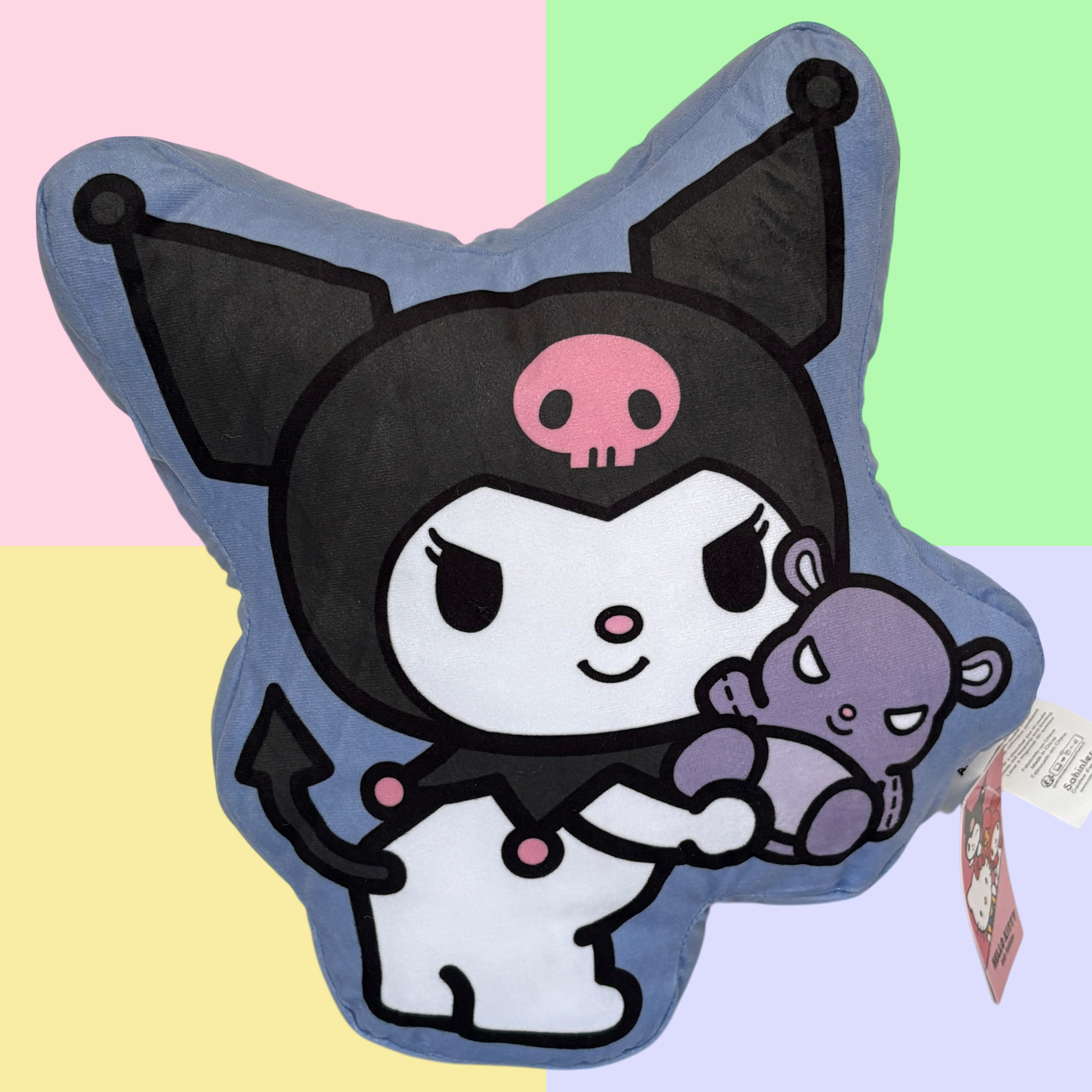 Kuromi Plysch Kudde 35 cm - 5