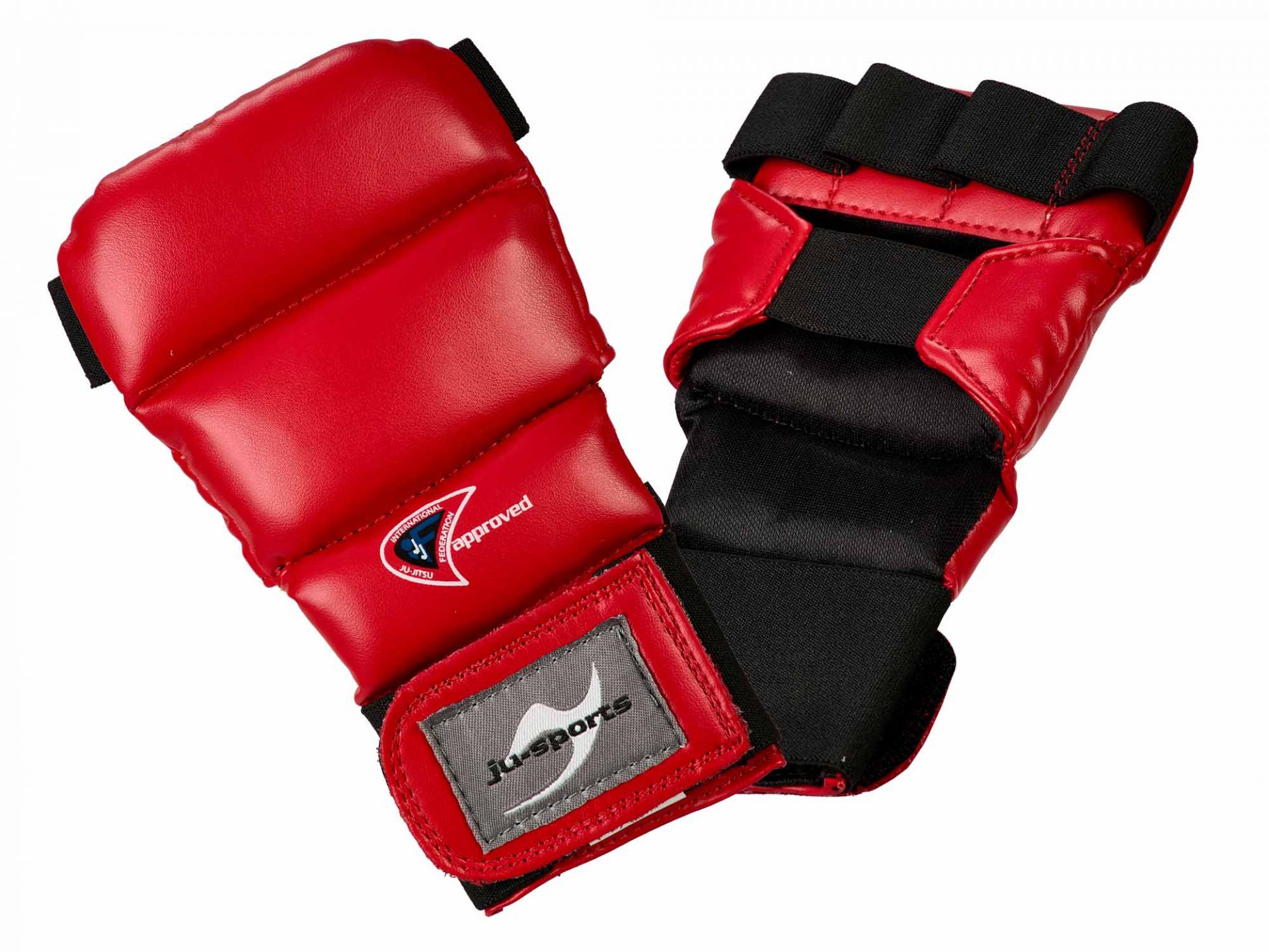 JU-Sport SECTION Jujutsu handskar JJIF Approved Röd