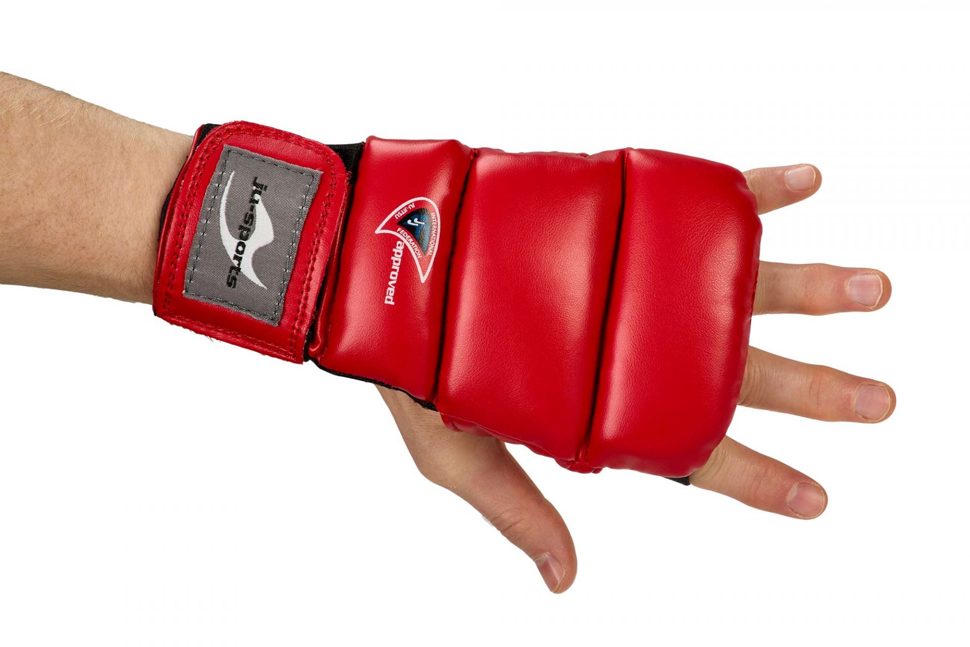 JU-Sport SECTION Jujutsu handskar JJIF Approved Röd - 3