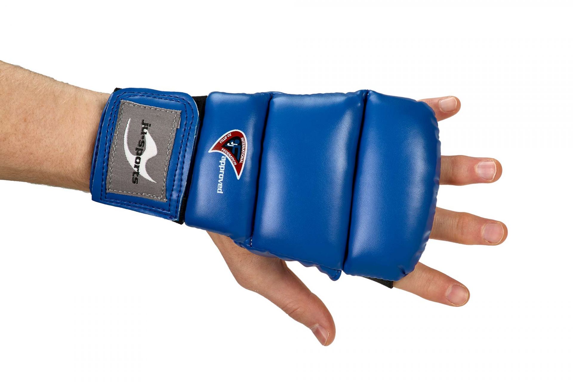 JU-Sport SECTION Jujutsu handskar JJIF Approved Blå - 3