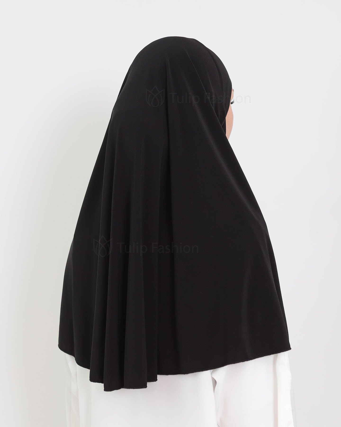 Hijab - Al Amira X-Large Lycra - Black - 3