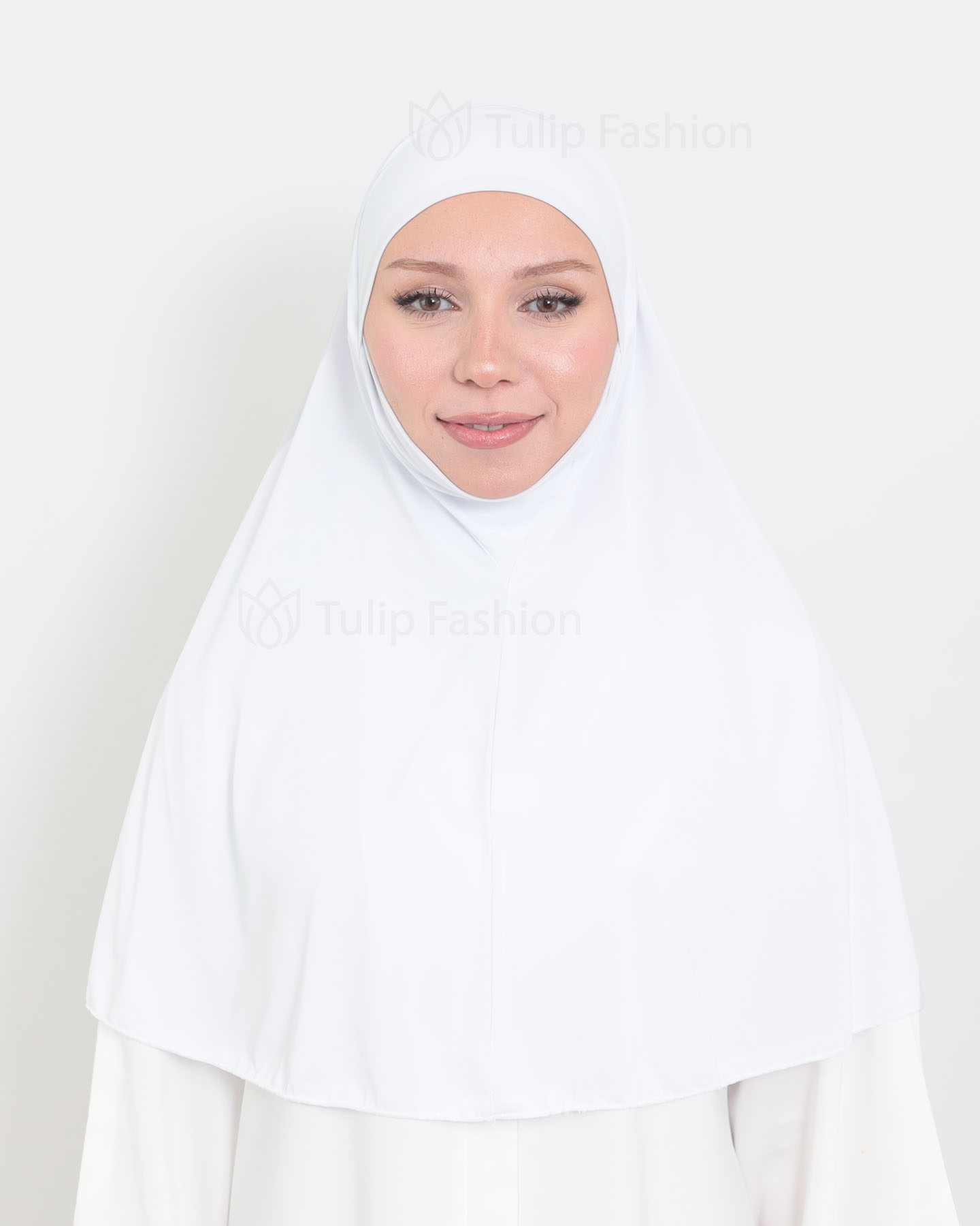 Hijab - Al Amira X-Large Lycra - Vit