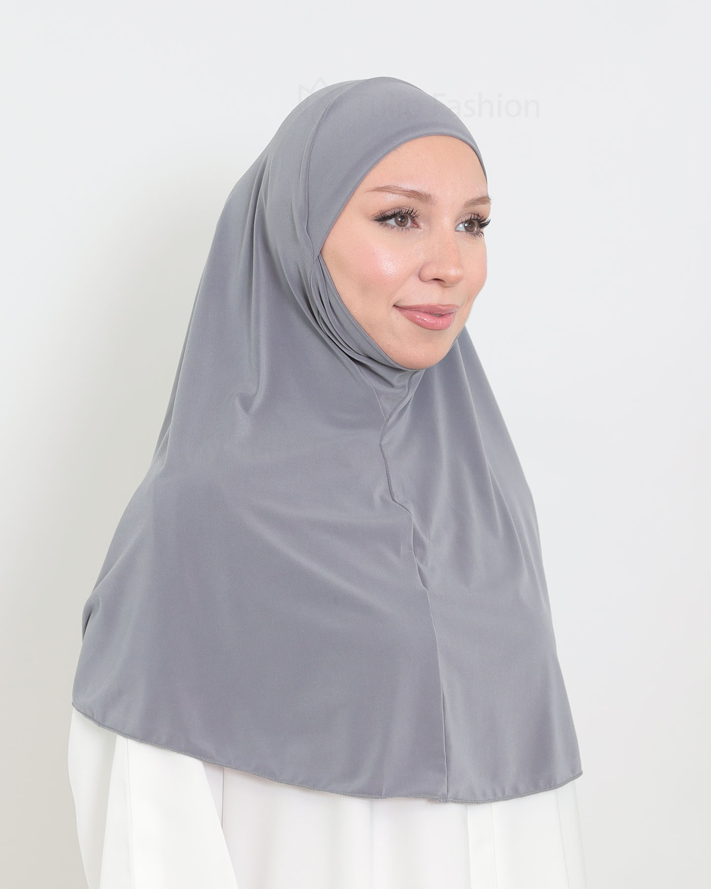 Hijab - Al Amira X-Large Lycra - Grå - 2