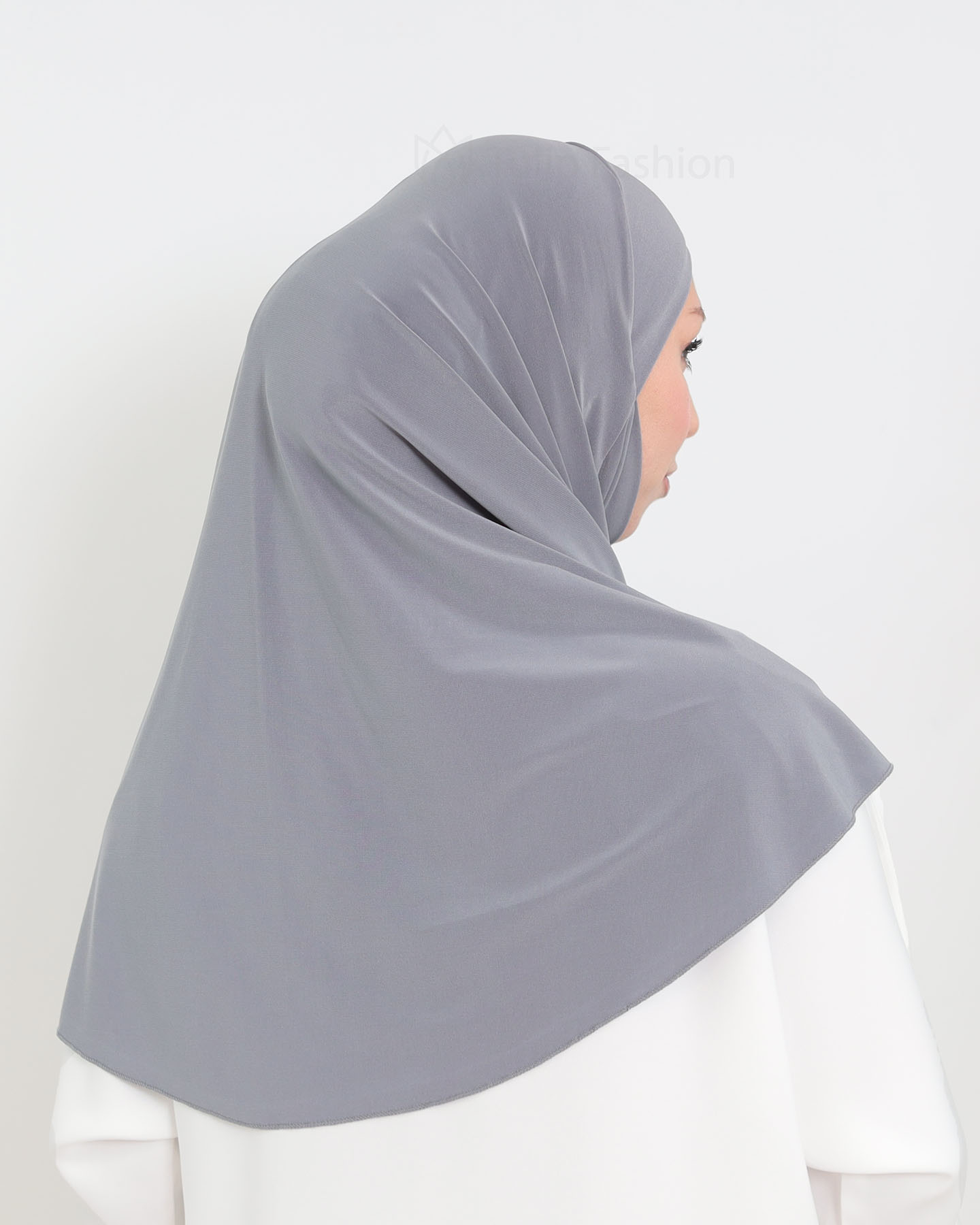 Hijab - Al Amira X-Large Lycra - Grå - 3