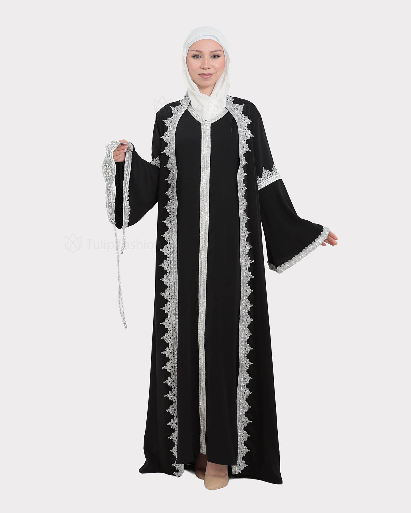 Abaya - Black - 6