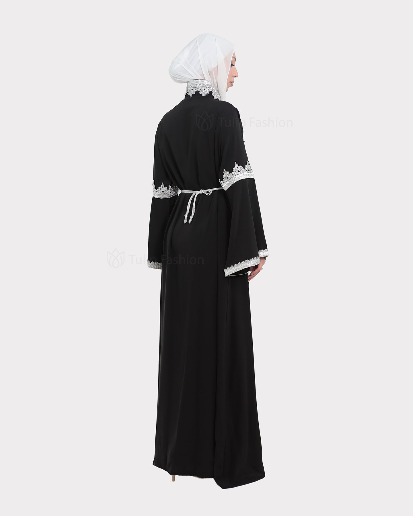 Abaya - Black - 5