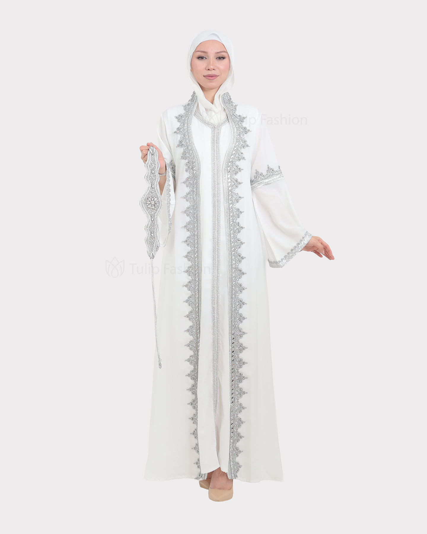 Abaya - Vit - 5