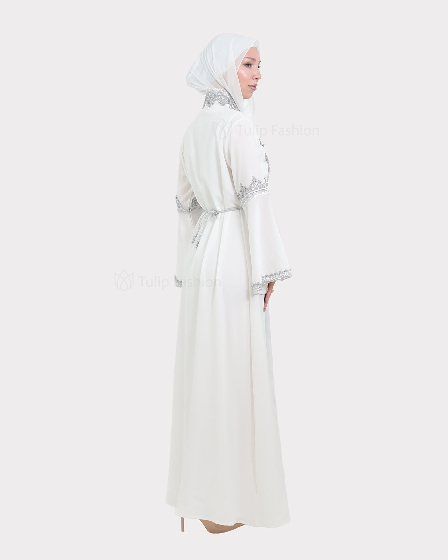 Abaya - Vit - 3