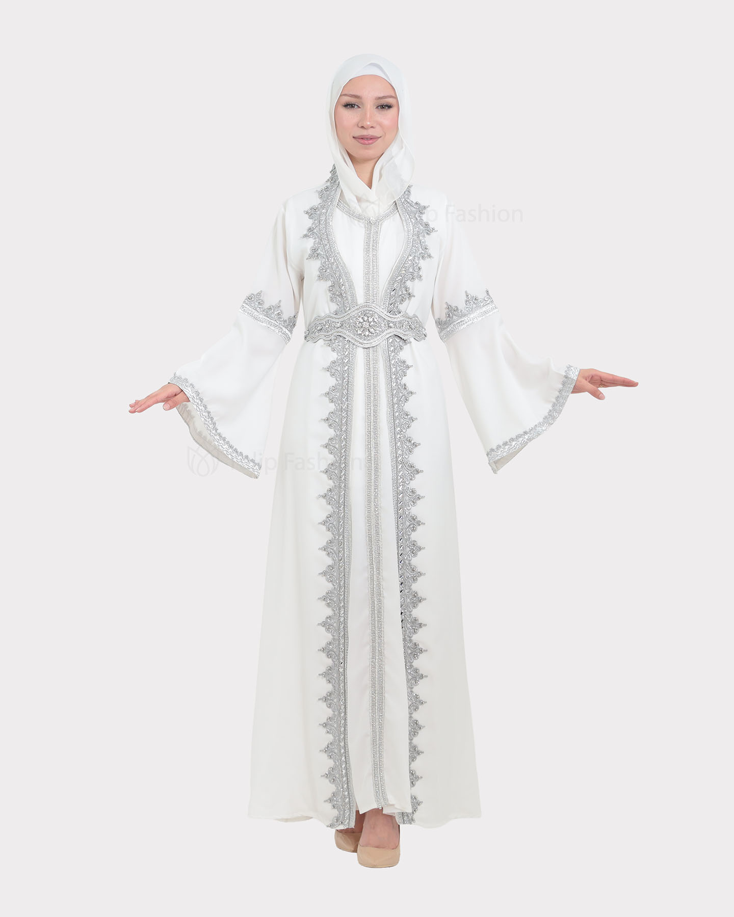 Abaya - Vit - 6