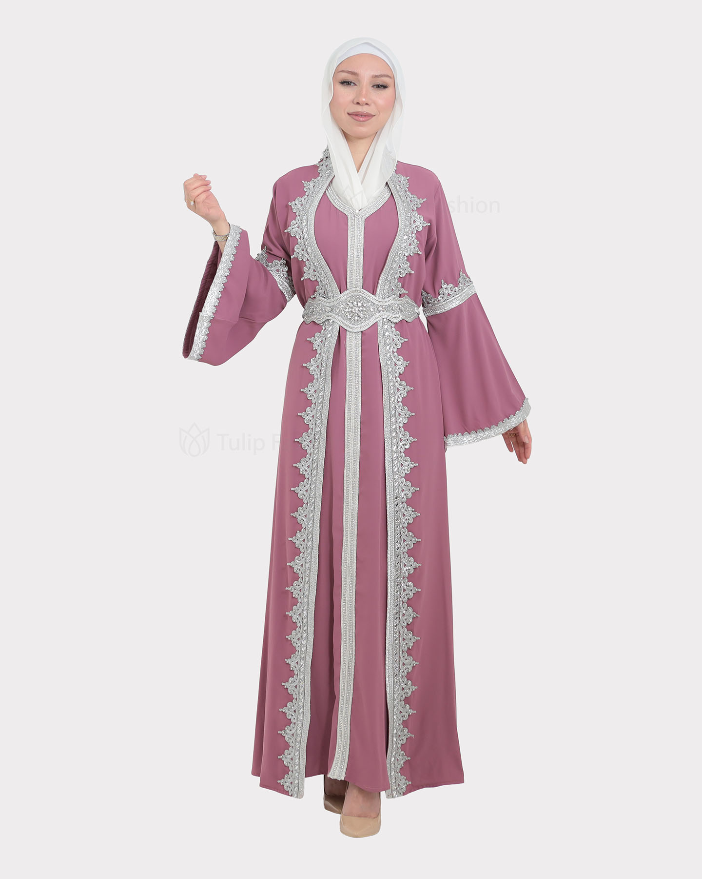 Abaya - Mauve