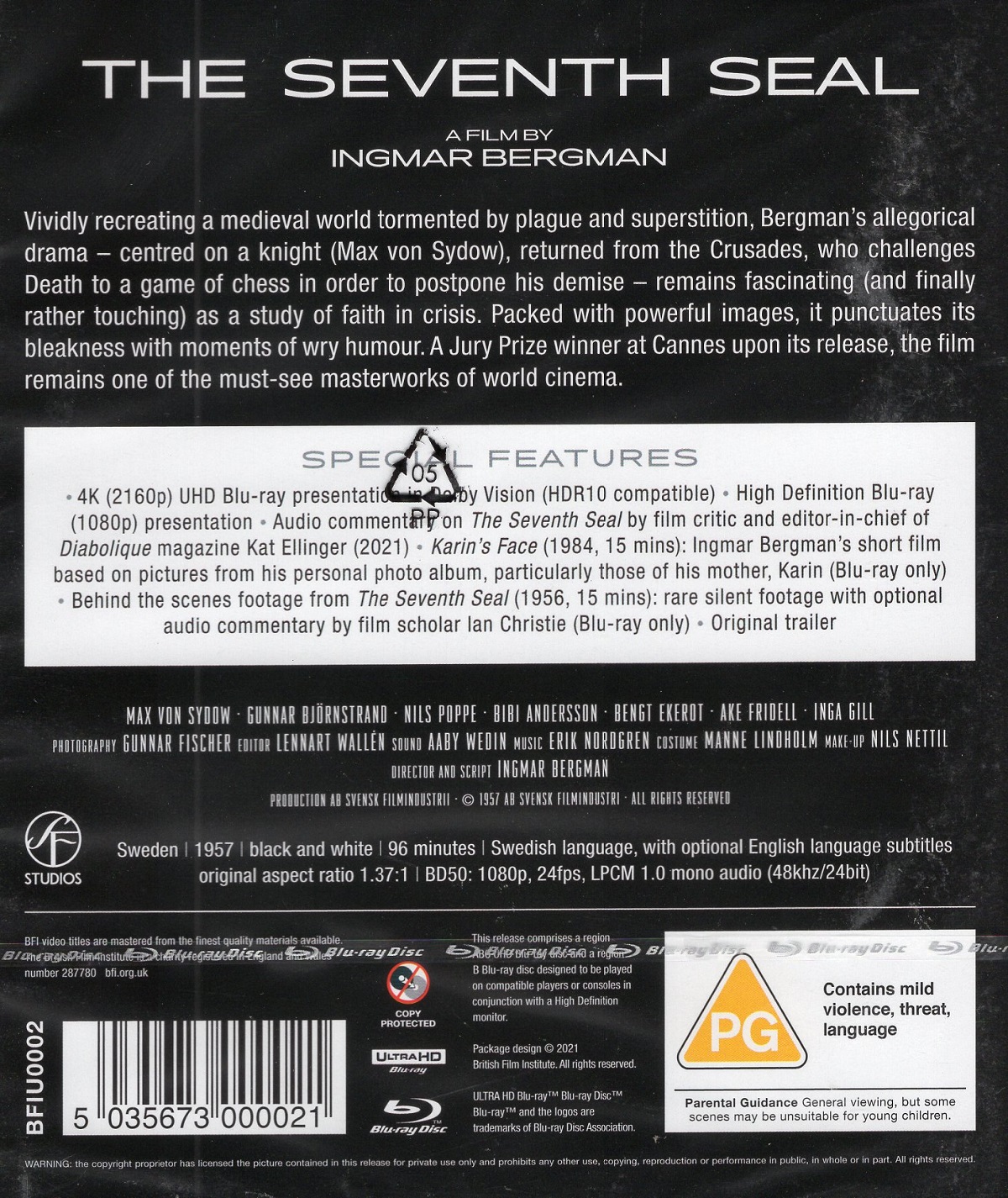 Det Sjunde Inseglet (4k Ultra HD + Blu-ray) - 2