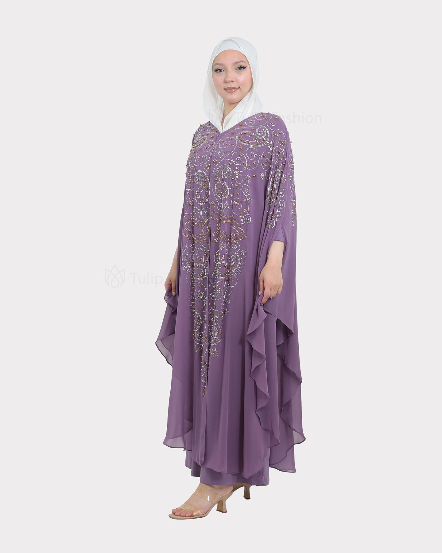 Abaya - Purple - 6
