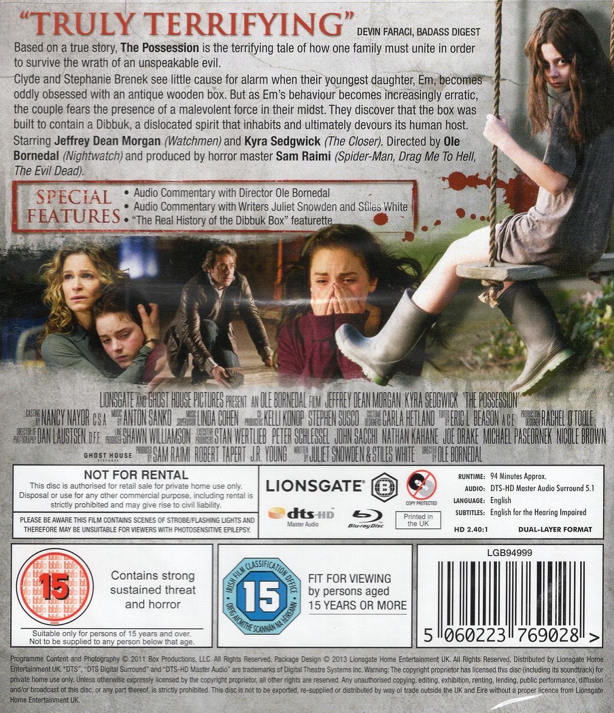 The Possession (2012) (ej svensk text) (Blu-ray) - 2