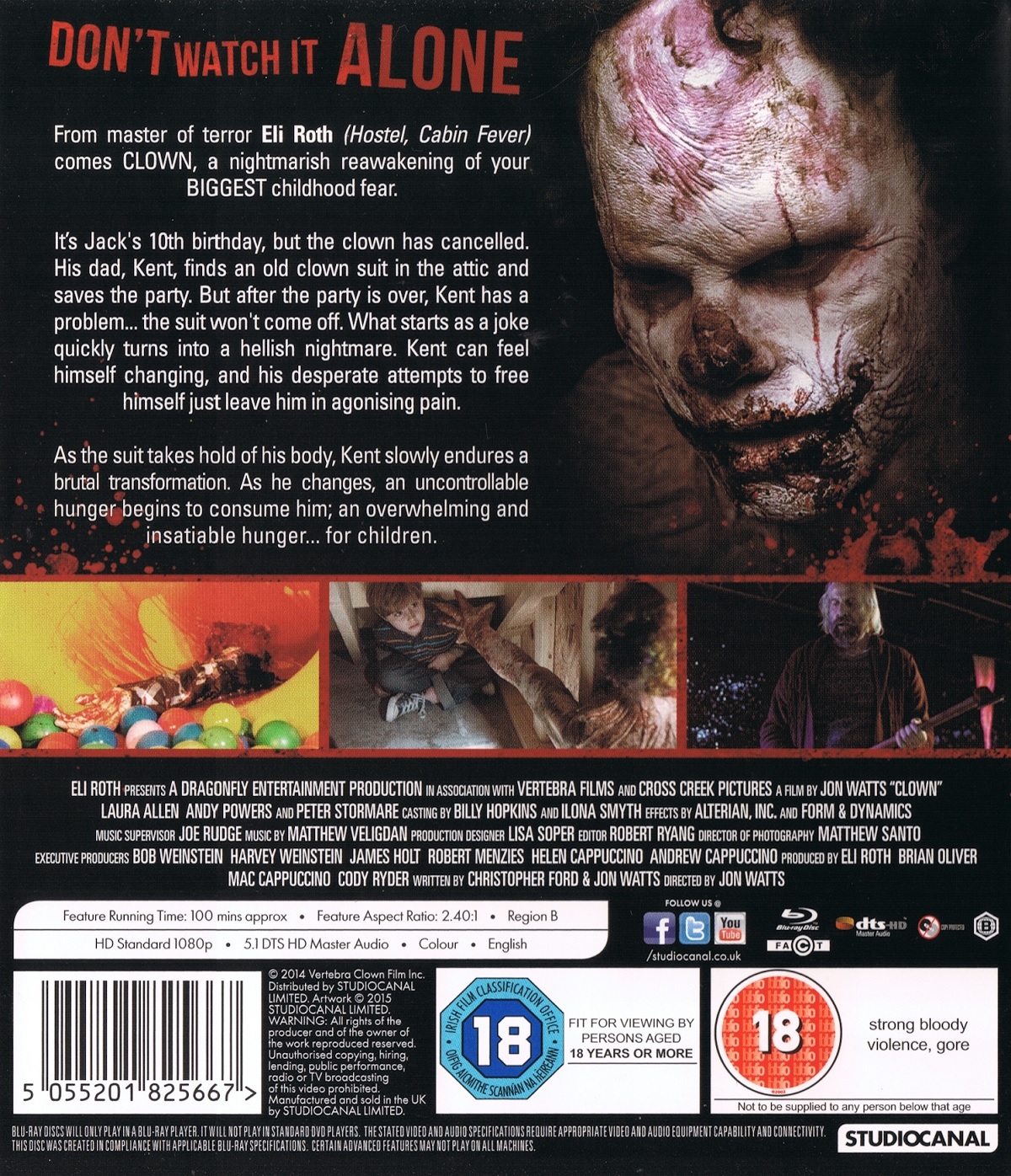 Clown (ej svensk text) (Blu-ray) - 2