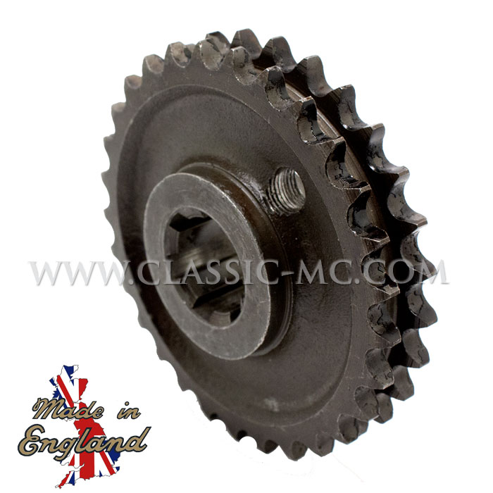 PRIMARY SPROCKET 29T, DUPLEX 650 1966-67+70