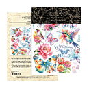 Graphic 45 Rub-Ons Transfer Set - Flight of Fancy