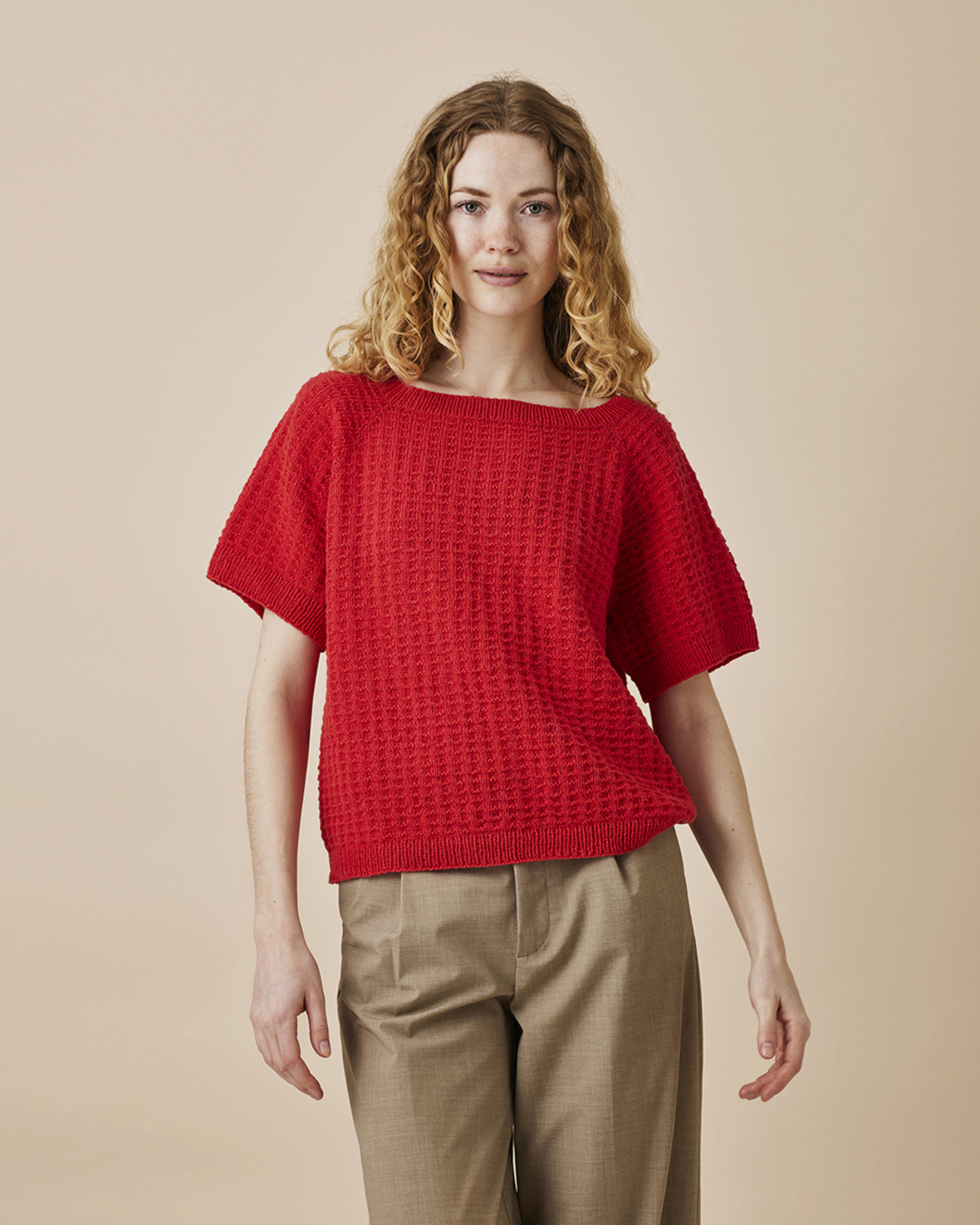 T-shirt med struktur- Esther 8934128 PDF