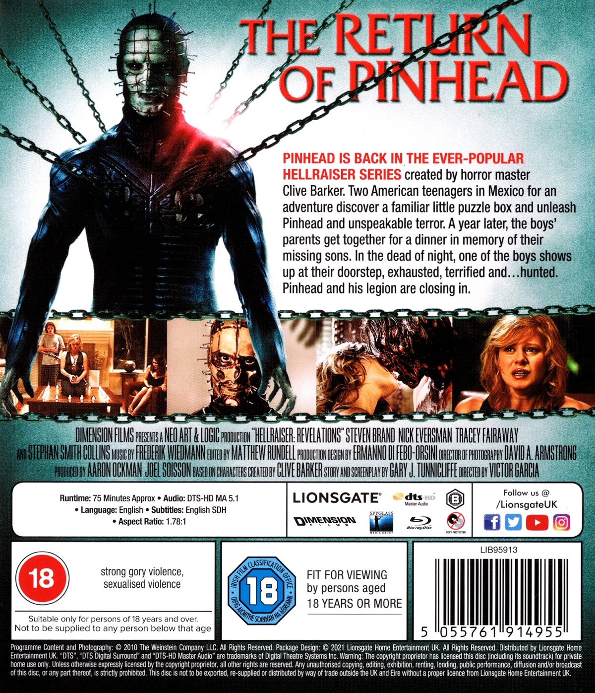 Hellraiser: Revelations (ej svensk text) (Blu-ray) - 2