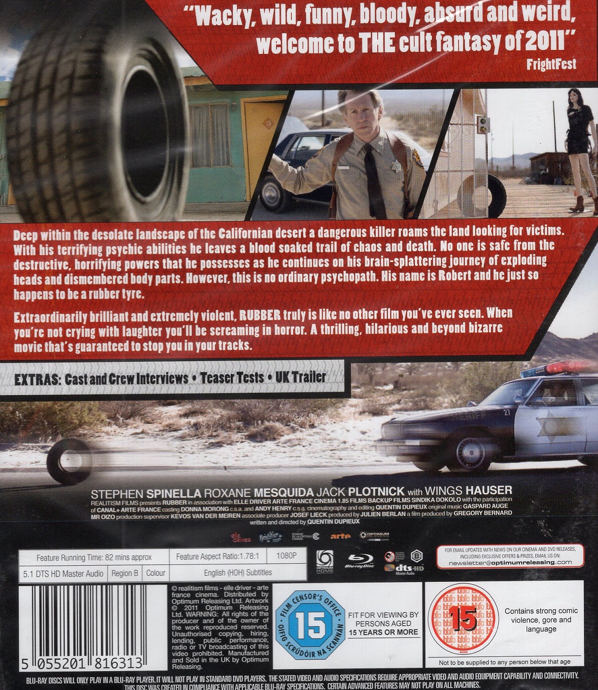 Rubber (ej svensk text) (Blu-ray) - 2