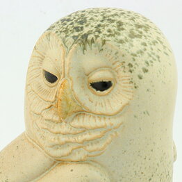 Paul Hoff (Arktis 1980s) Splendid Snowy Owl 16 cm (2)