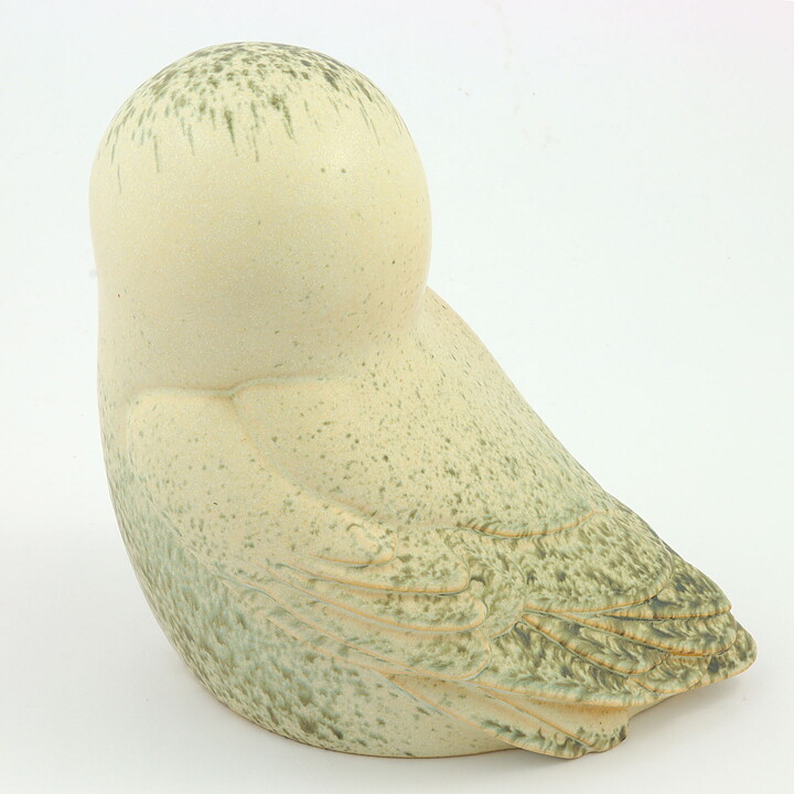 Paul Hoff (Arktis 1980s) Splendid Snowy Owl 16 cm (2)