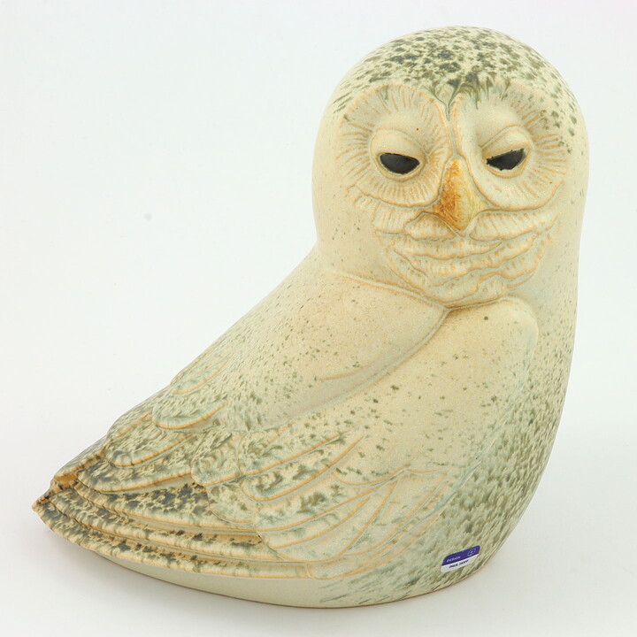 Paul Hoff (Arktis 1980s) Splendid Snowy Owl 16 cm (2)