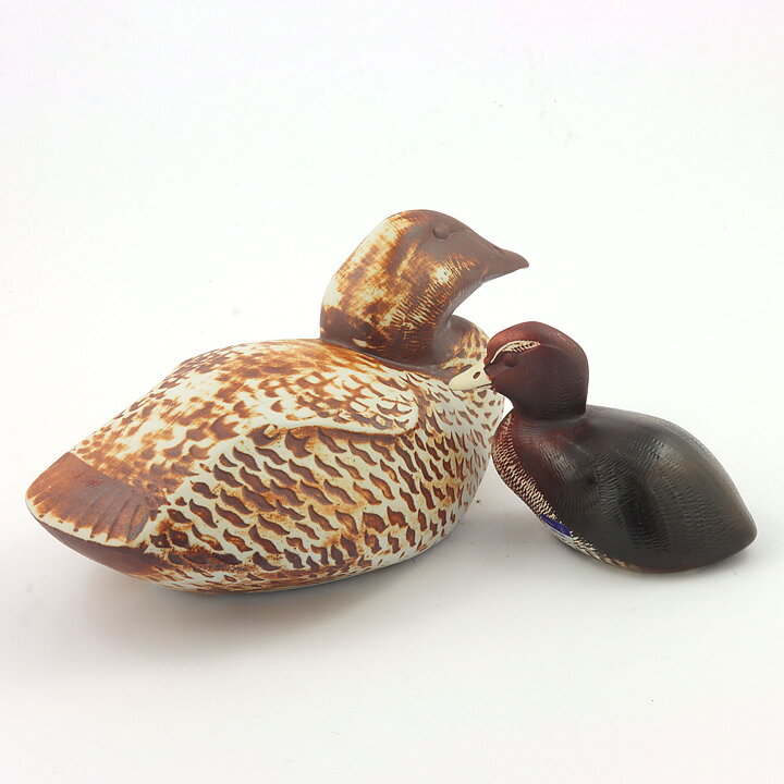 ポール・ホフ  Archipelagoシリーズ  母ガモと子ガモ  (11–20cm / 7–9cm)  1980年代 