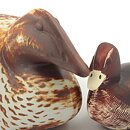ポール・ホフ  Archipelagoシリーズ  母ガモと子ガモ  (11–20cm / 7–9cm)  1980年代 