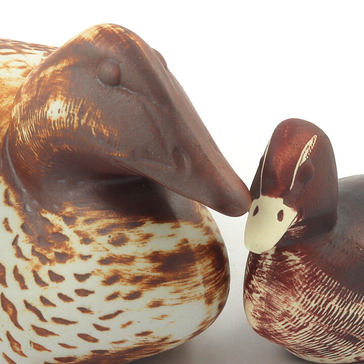 ポール・ホフ  Archipelagoシリーズ  母ガモと子ガモ  (11–20cm / 7–9cm)  1980年代 
