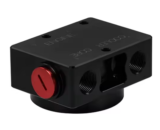 Extern filterhållare med termostat Svart - 2