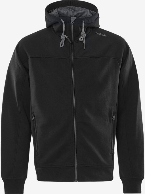Fristads Sweatshirt-jacka med huva 7550 GSM - 3