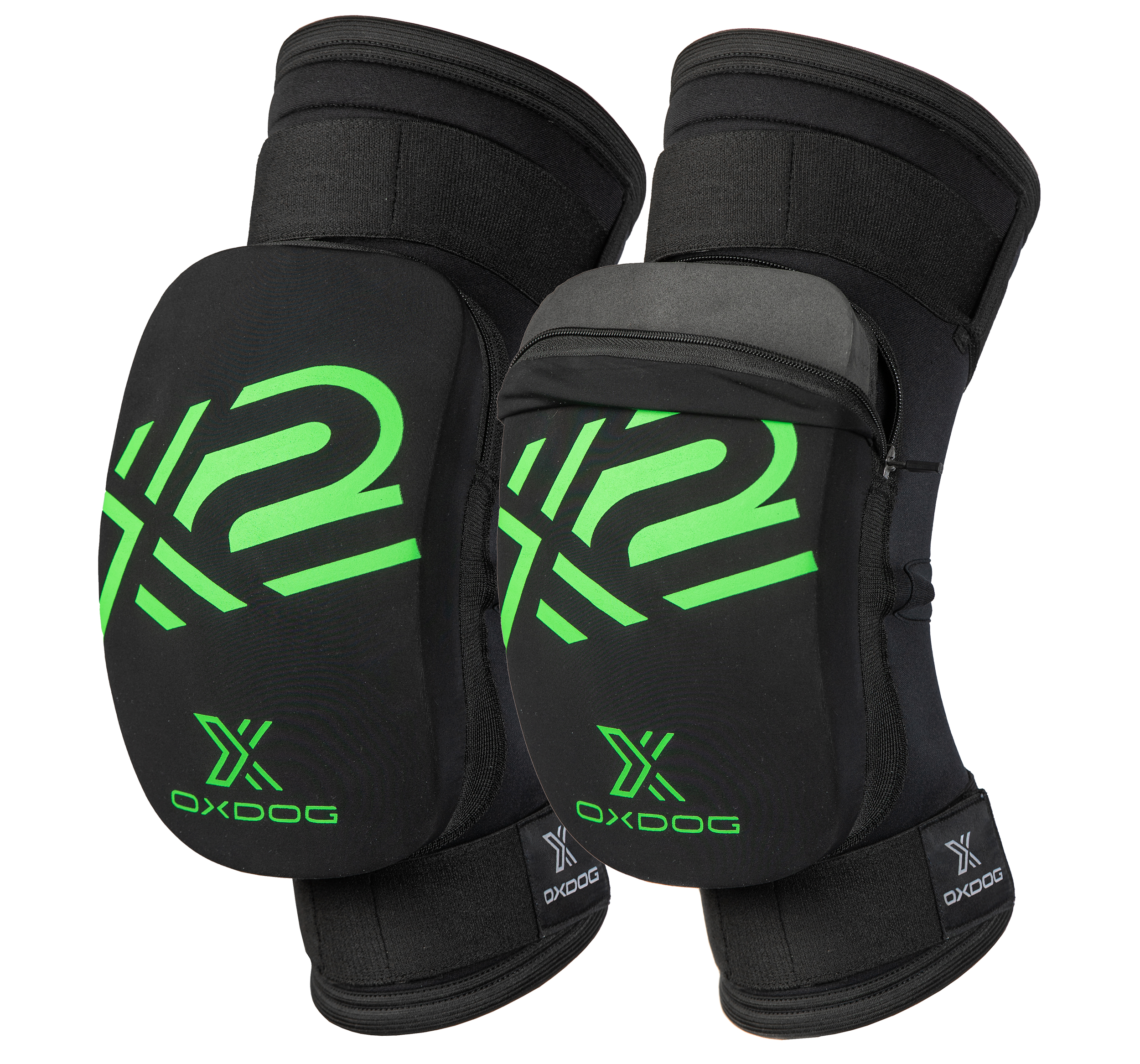 Oxdog  X2 Kneeguard black/green