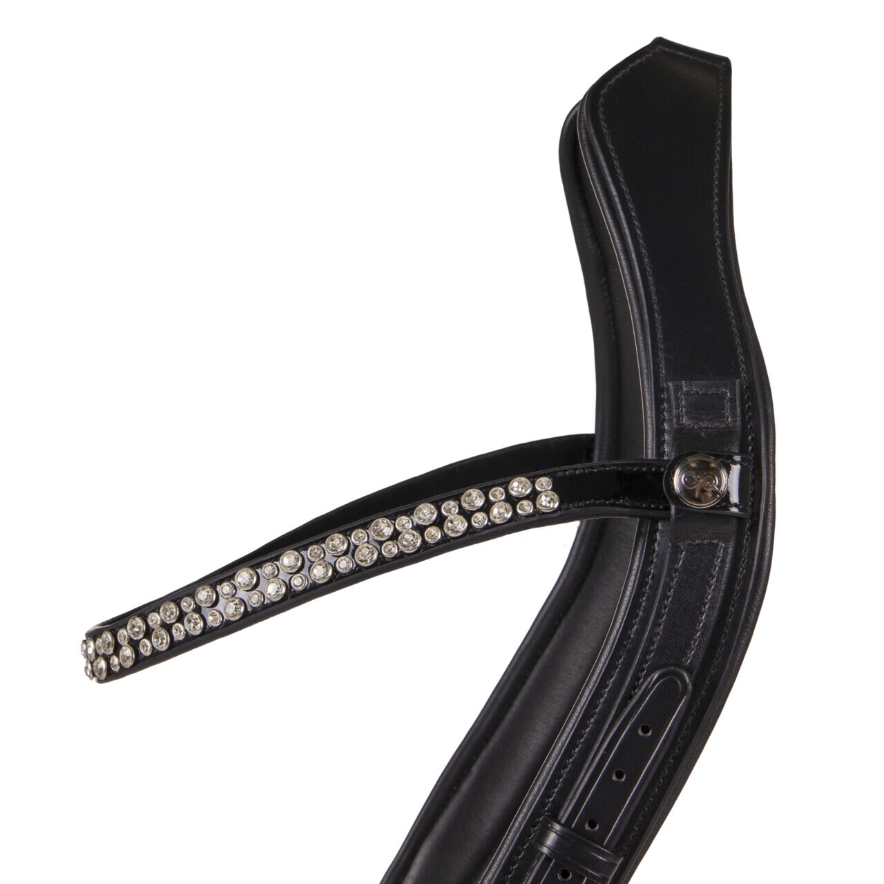 PresTeq FaySport Shine Anatomical Bridle - Black - 2