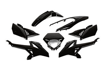 Kit til kåbe, 7 dele, sort - RR 50 2011-2020