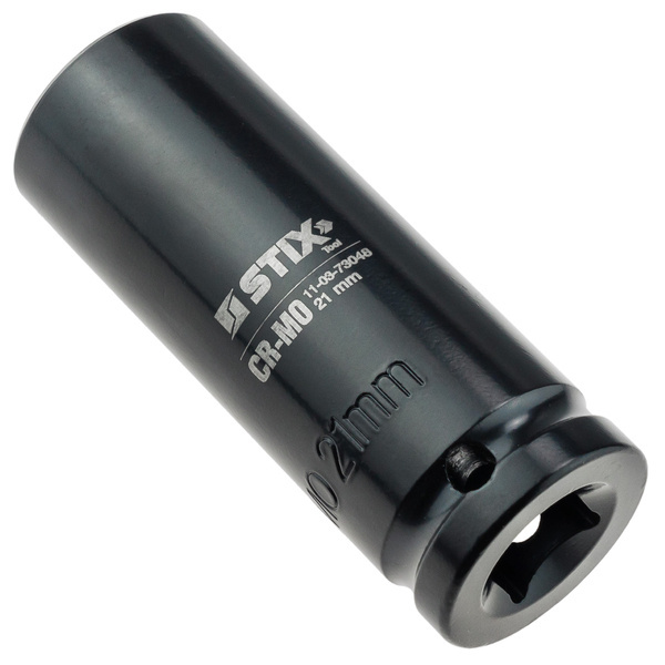 STIX Krafthylsa lång 1/2ˮ 21mm - 2