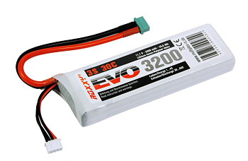Multiplex ROXXY EVO LiPo 3-3200M 30C ; 35,5 Wh