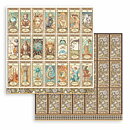 Stamperia Paper Pad  Double Face Sheets - Fortune 
