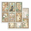 Stamperia Paper Pad  Double Face Sheets - Fortune 