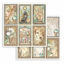 Stamperia Paper Pad  Double Face Sheets - Fortune 
