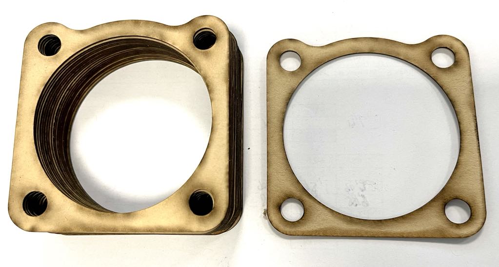 Cylinderfotspackning 1.0 mm Husqvarna 98-120 cc