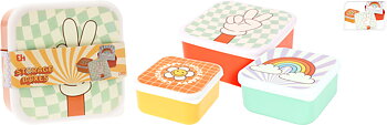 Matlådor 3-pack - PEACE