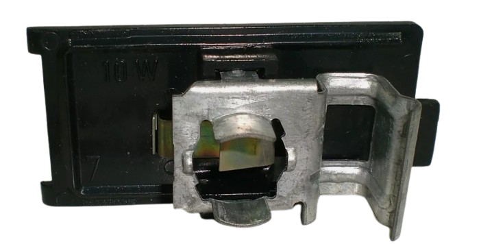 Holder lampe nummerplade