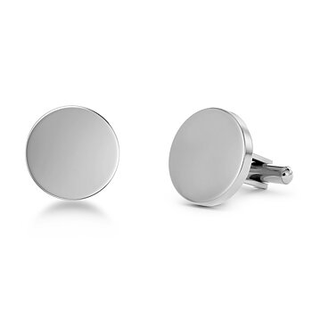 Edblad Cufflink Round silver