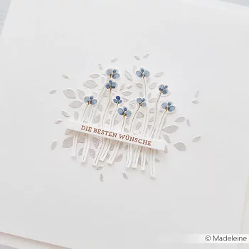 ALEXANDRA RENKE-Stencil 'Shapes of Leaves'