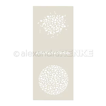 ALEXANDRA RENKE-Stencil 'Shapes of Leaves'