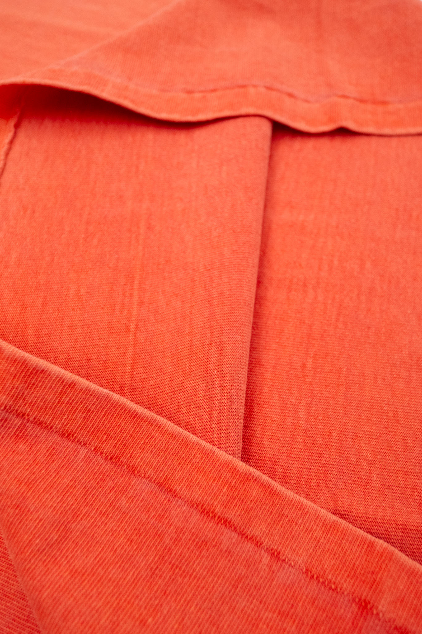 Dubbleworks - Heavy Weight S/S Tee Pigment Dye Orange - 9